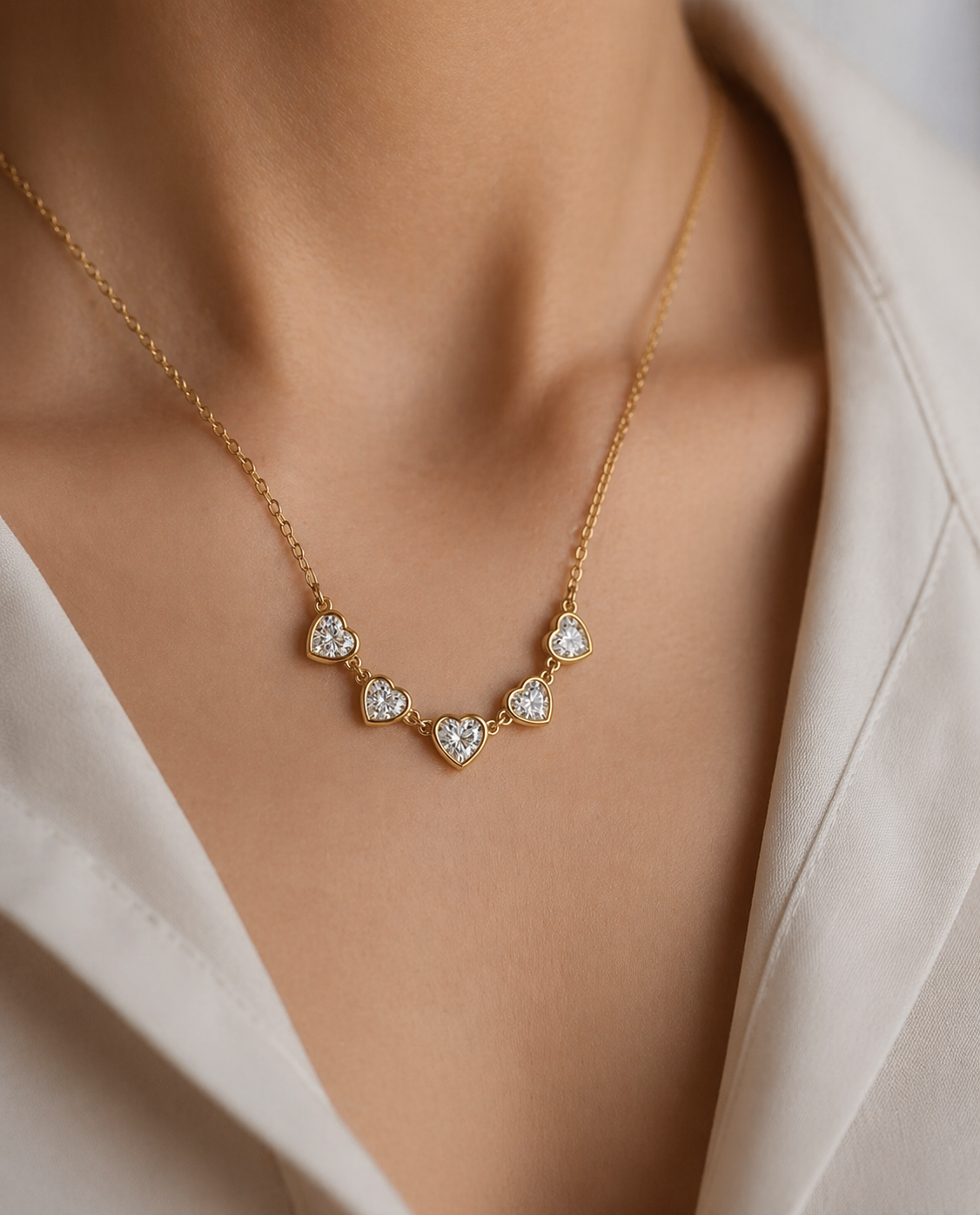 Sweetheart Sparkle Crystal Necklace
