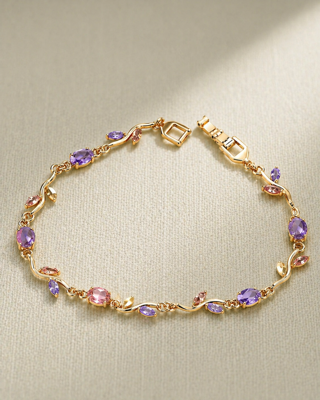 Lavender Bloom Bracelet