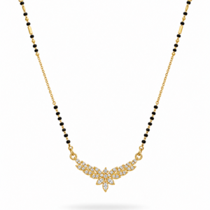 Diamond Leaf Vine Mini Mangalsutra